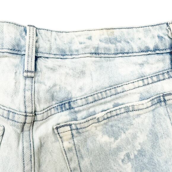 Frame Le Grand Garcon Short Light Wash Denim Jean Shorts Size 24 - Picture 5 of 6
